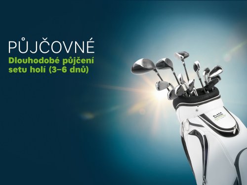 Dlouhodobé zapůjčení setu holí (3-6 dnů)
